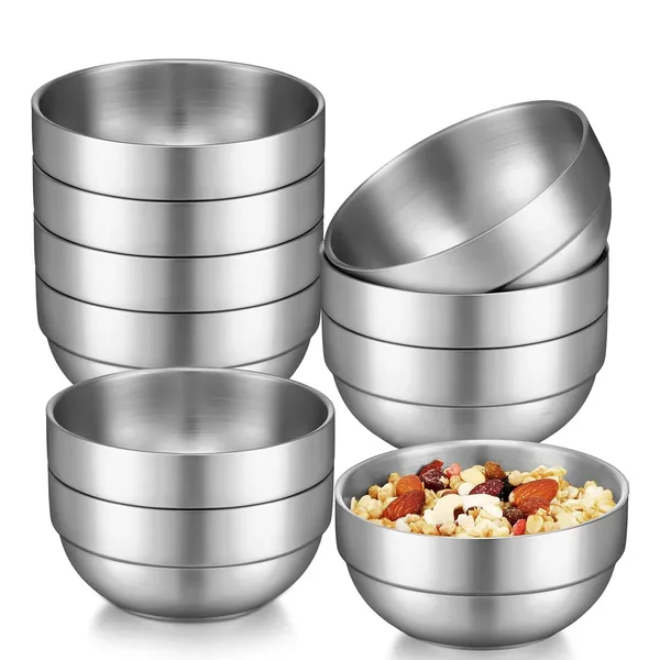 Insulated Baby Bowls — Stainless Steel