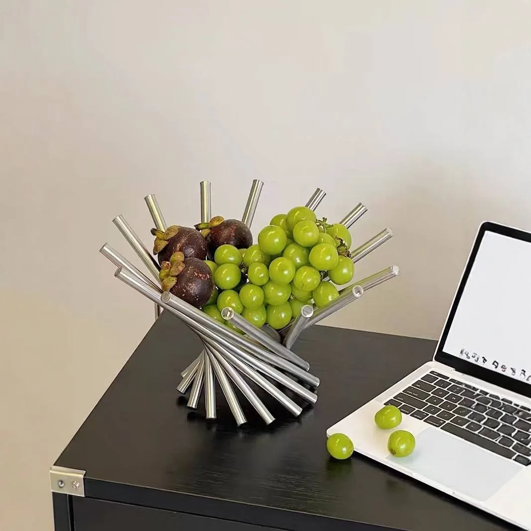 Rotating Fruit Basket — Countertop Stand