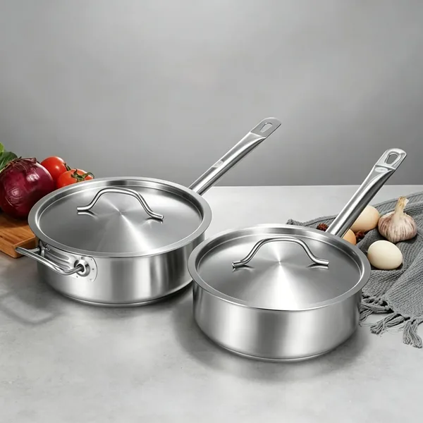 Stainless Saucepan & Soup Pot Set