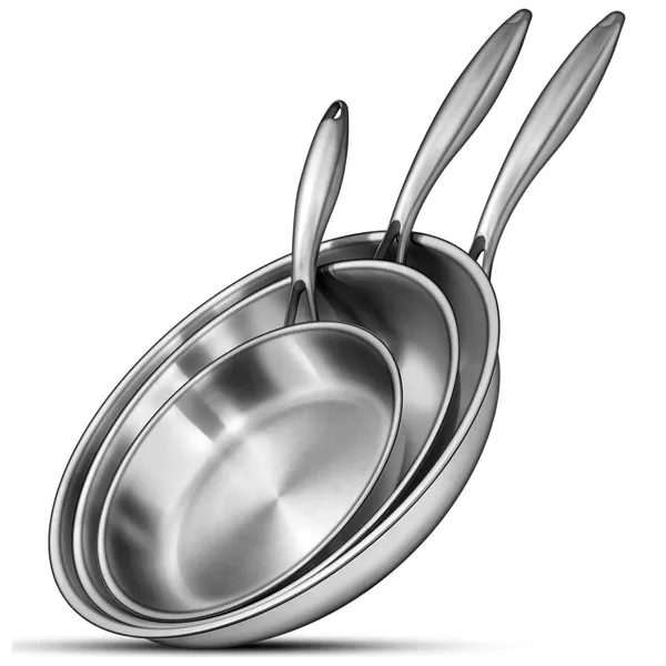 Tri-Ply Stainless Frying Pan — Induction